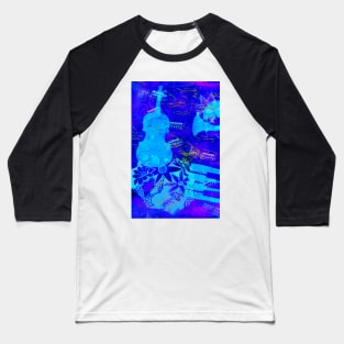 Playing the Blues Baseball T-Shirt